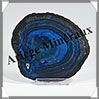 AGATE BLEUE - Tranche Fine - 100x90x5 mm - 71 grammes - Taille 3 - M008 Brésil