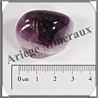 AMETHYSTE Bicolore - [Taille 2] - 30  40 mm