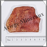 AMBRE (Naturel) - 38 grammes - 75x55x15 mm - A014