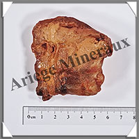 AMBRE (Naturel) - 38 grammes - 60x60x20 mm - A018