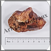 AMBRE (Naturel) - 48 grammes - 65x40x40 mm - A026